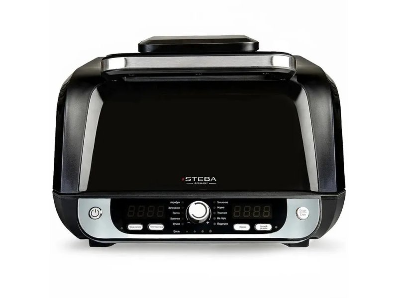 Steba AG 6000 AirChef черный — сенсорная панель управления и цифровой дисплей