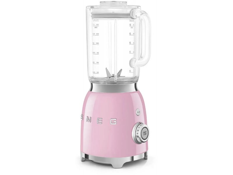 Smeg BLF03PKEU розовый — боковые органы управления и регулятор режимов