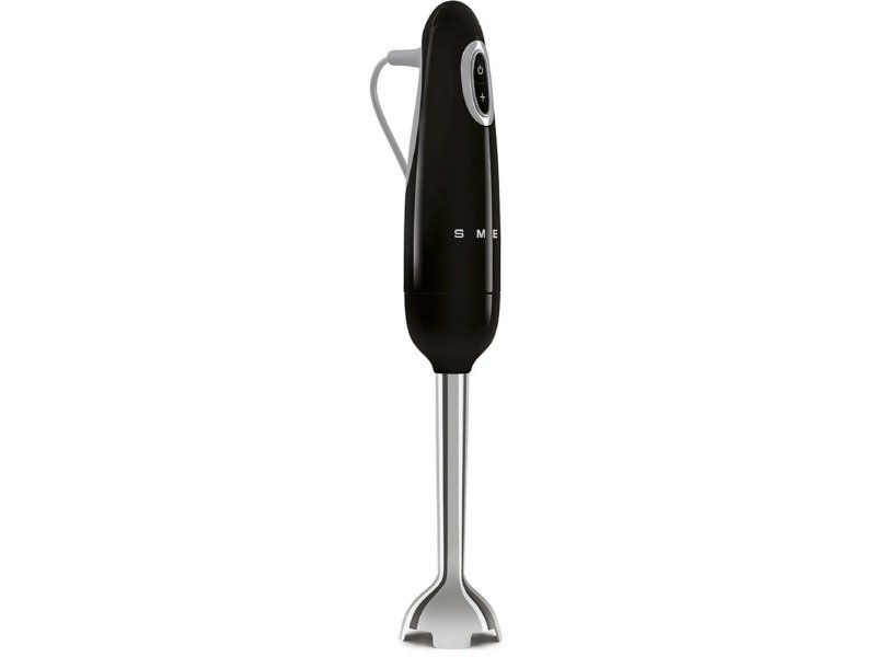 Smeg HBF03BLEU боковой профиль — серебристая ручка, компактный корпус