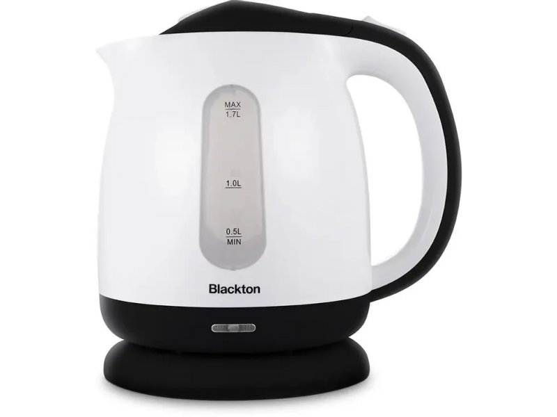 Blackton Bt KT1701P 1.7 л чёрный электрический чайник с подставкой, вид спереди