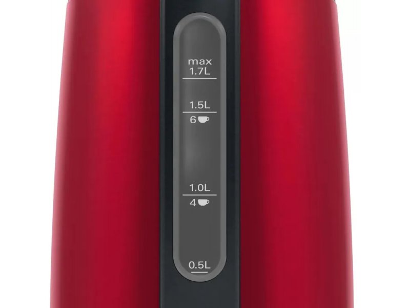 Bosch TWK3P424 DesignLine боковой индикатор уровня воды с делениями 0,5 / 1,0 / 1,5 / 1,7 л