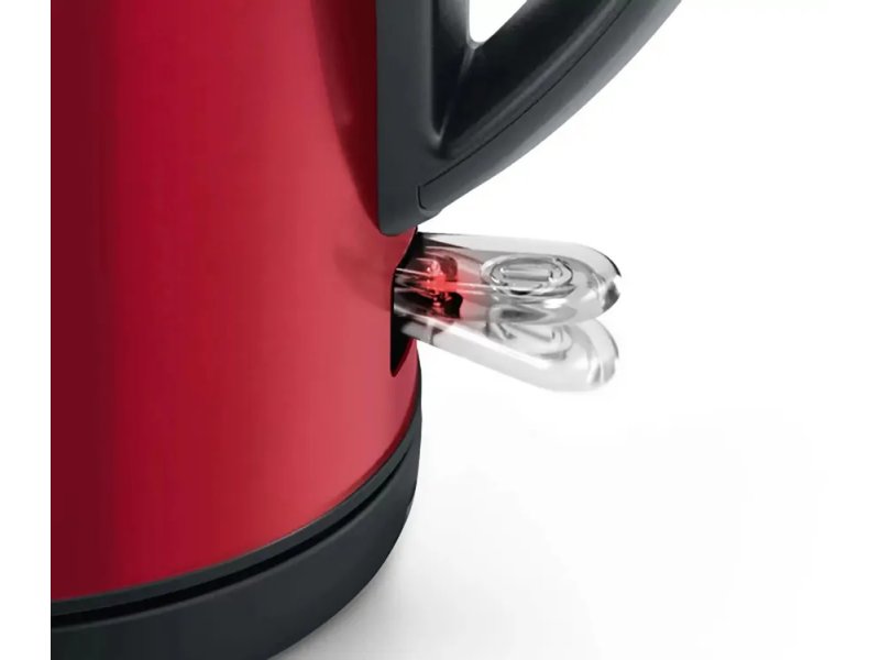 Bosch TWK3P424 DesignLine носик с прозрачной вставкой и индикатором включения, крупный план