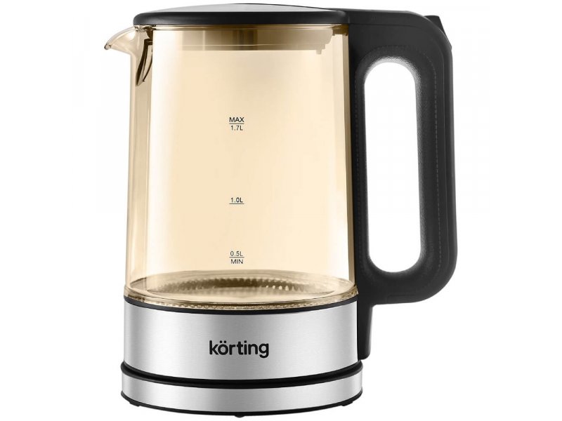 Korting KWK 0903 G серебристый электрический чайник скрытая спираль 1.7 л 2200 Вт