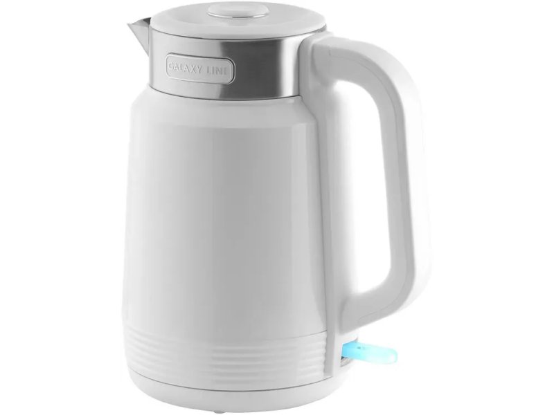 Galaxy LINE GL 0364 кнопка включения голубая вид спереди сбоку