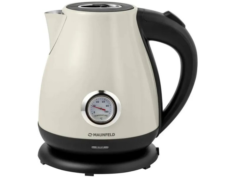 Maunfeld MGK-625BL 1.7 л бежевый чайник со скрытой спиралью