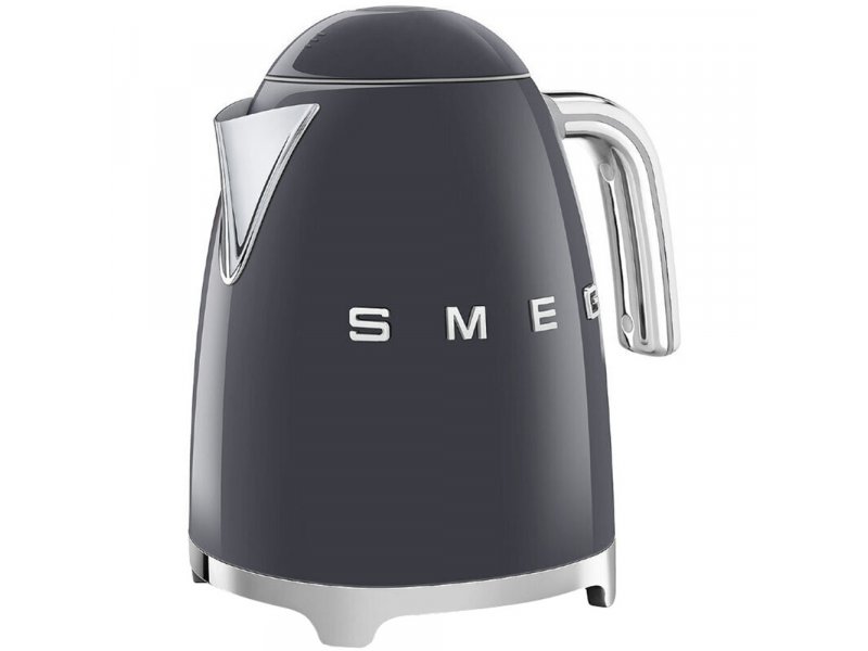 Smeg KLF03GREU боковой вид — форма носика и металлическая ручка