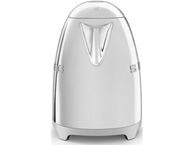 Smeg KLF03SSEU вид сверху и сзади — округлая форма корпуса из нержавеющей стали