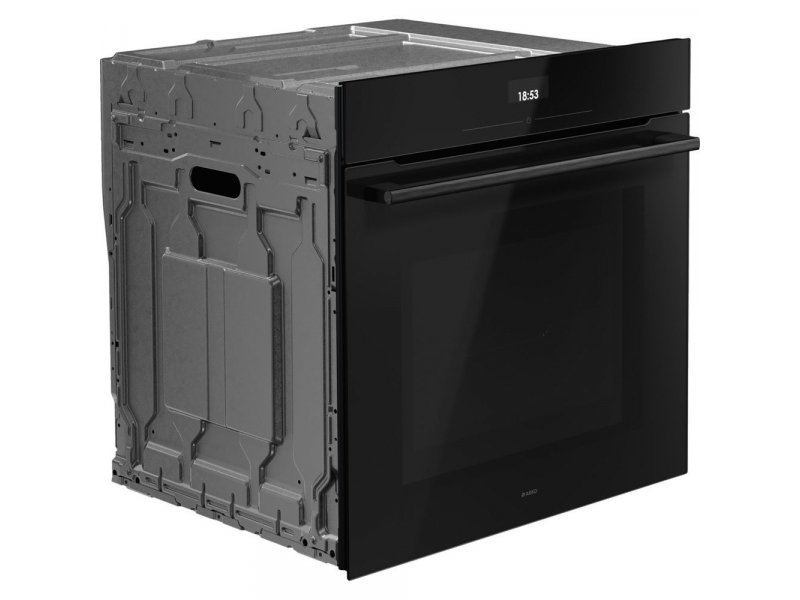 Asko OCM26BGH — боковой профиль встраиваемого шкафа, монтажные крепления и конструкция