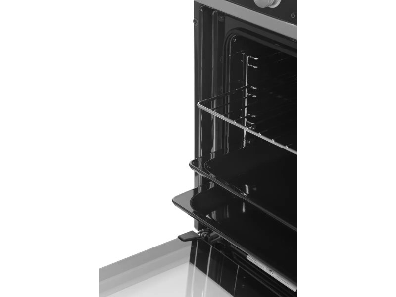 Haier HOQ-K5AAN3BX &mdash; боковые направляющие и крепления уровней внутри камеры