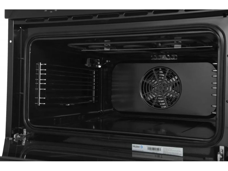 Haier HOY-P09NCGB — общий вид встраиваемого духового шкафа в чёрном исполнении