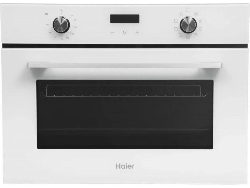 Haier HOY-P09NCGW встраиваемый духовой шкаф белый электронное управление дисплей
