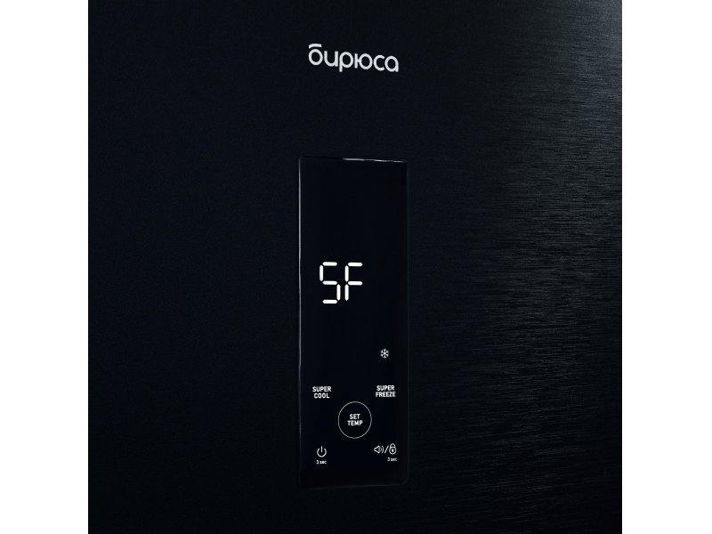 Бирюса B-B920NF панель управления с цифровым дисплеем и кнопками Super Cool, Super Freezer, Set Temp
