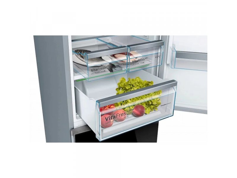 Bosch KGN39LB30U Serie 6 морозильная камера снизу 3 пластиковых ящика No Frost