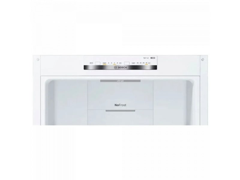 Bosch KGN39UW30U вид сбоку установка габариты 203 x 60 x 66 см белый