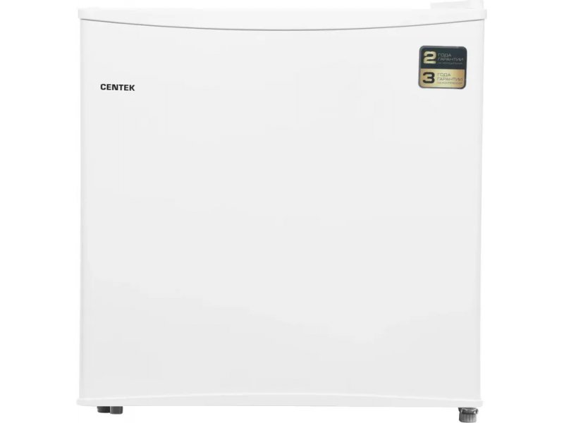 Centek CT-1700 белый &mdash; компактный однокамерный холодильник 45 л, вид спереди