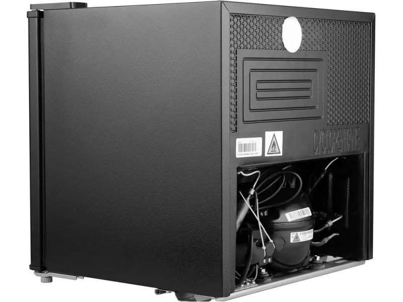Centek CT-1700 задняя панель, компрессор и система охлаждения