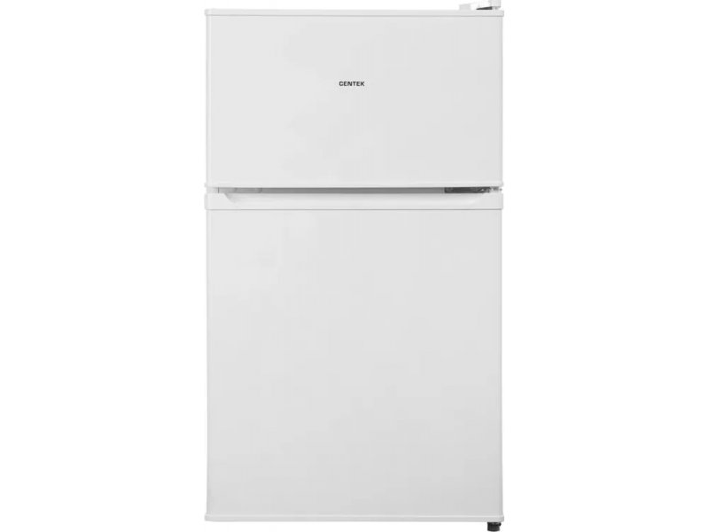 Centek CT-1704 белый двухкамерный холодильник вид спереди