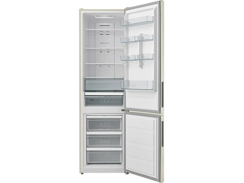 Centek CT-1723 открытые камеры — 4 стеклянные полки в холодильнике, 3 ящика в морозильнике, ящик для овощей