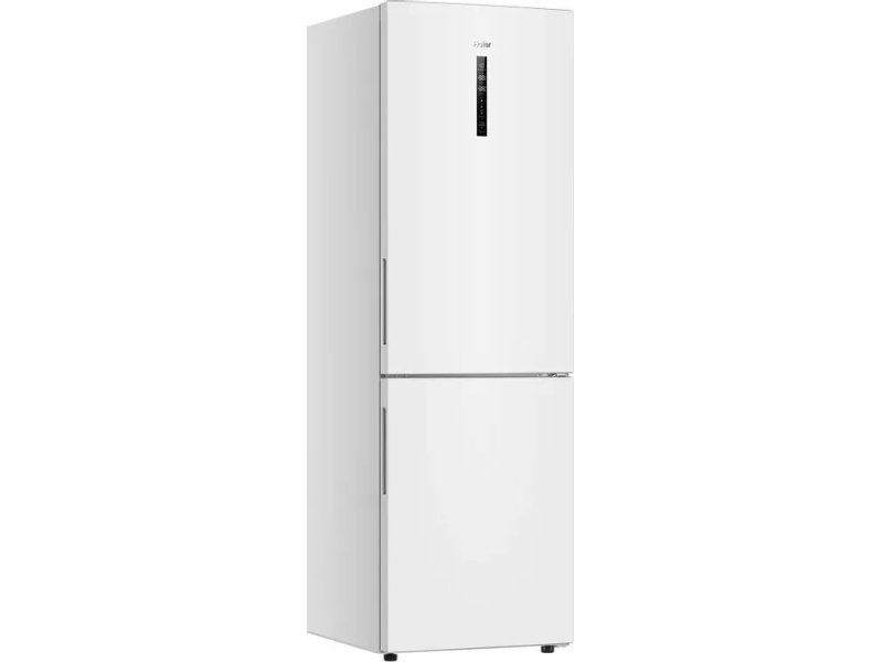 Haier C4F637CWRGU1 — боковой профиль, металлический корпус, глубина 68.2 см
