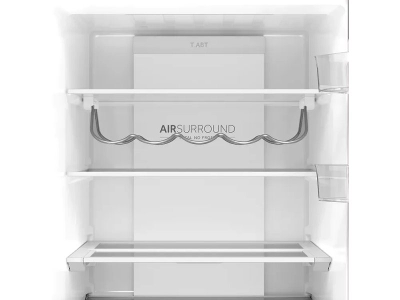Haier C4F637CWRGU1 — система Air Surround, циркуляция воздуха в верхних полках холодильника