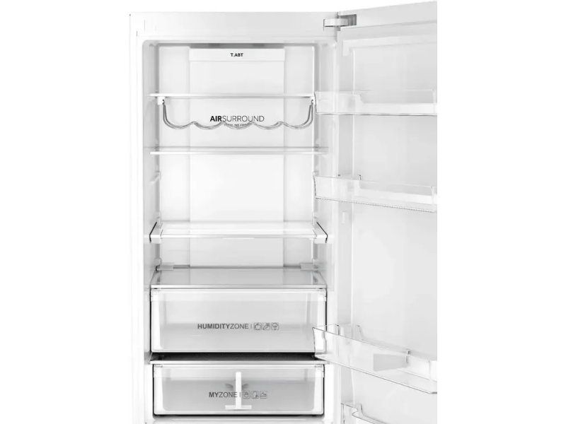 Haier C4F640CGWGU1 открытая верхняя камера — система вентиляции AirSurround, зона свежести MyZone и HumidityZone