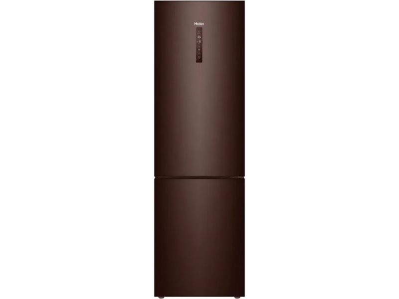 Haier C4F740CLBGU1 коричневый — общий вид спереди с сенсорной панелью управления