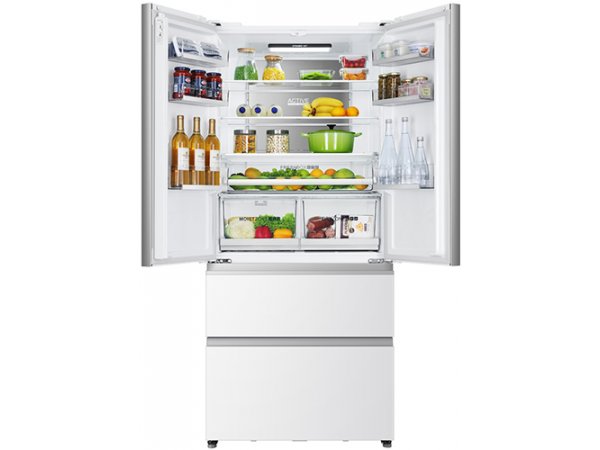 Haier HB18FGWAAARU полностью открытые двери загруженный холодильник вместимость 508 л организация хранения