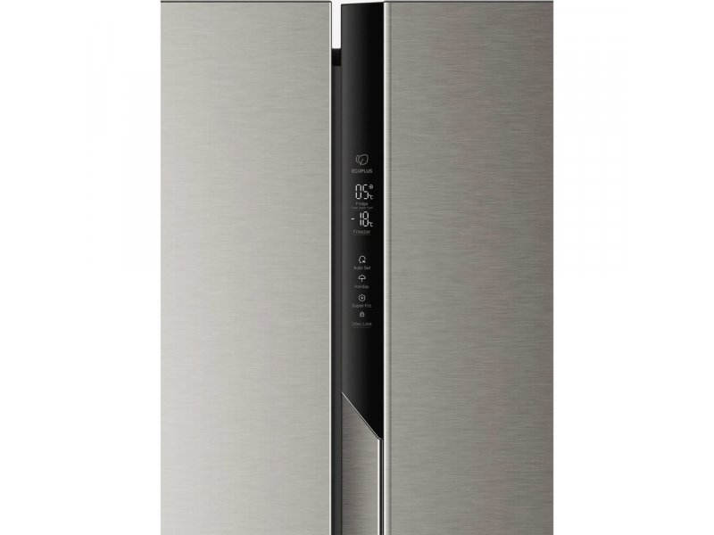 Haier HRF-541DM7RU панель управления — сенсорный дисплей, кнопки управления между дверями