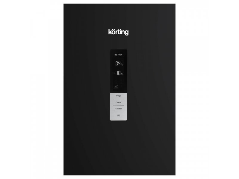 Korting KNFC 62370 N панель управления с цифровым дисплеем и кнопками режимов