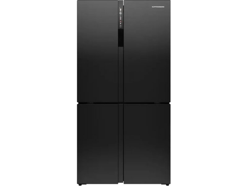 Kuppersberg NFFD 185 DX черный — четырёхдверный Side-by-Side, вид спереди, закрытые двери