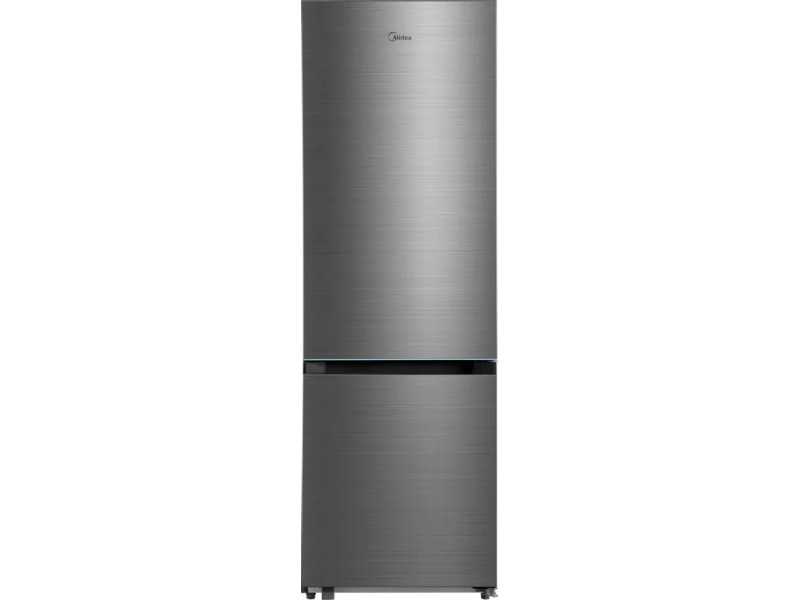 Midea MDRB457FGF46ID нержавеющая сталь двухкамерный холодильник с морозилкой снизу