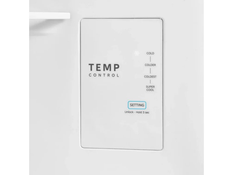 Midea MDRB509FGF46ID боковой вид нержавеющая сталь высота 201 см