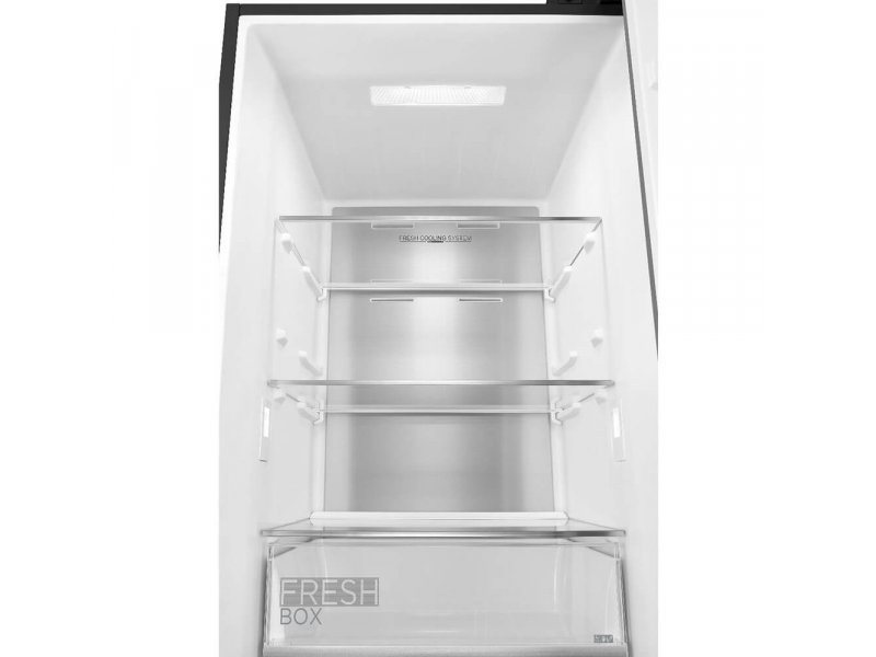 Midea MDRB521MGE22ODM морозильная камера снизу ящики и внутреннее пространство