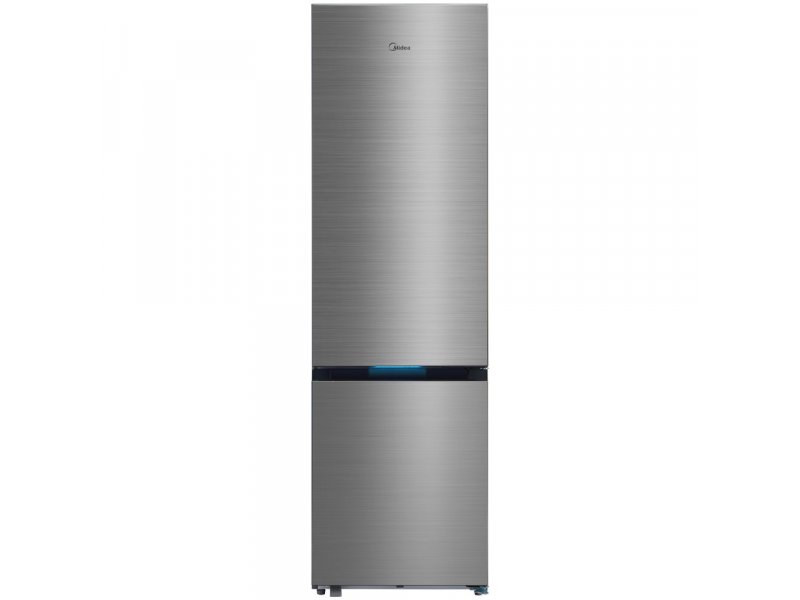 Midea MDRB601MME46 серебристый двухкамерный холодильник 455 л нижняя морозилка