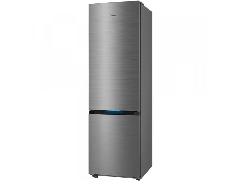 Midea MDRB601MME46 внутренний вид холодильной камеры стеклянные полки LED подсветка