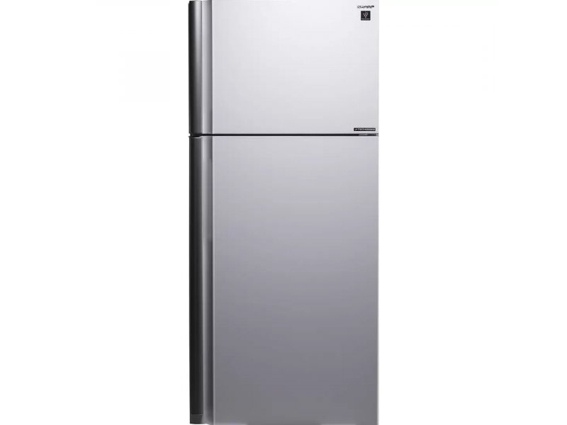 Sharp SJXE59PMWH белый двухкамерный холодильник 578 л вид спереди