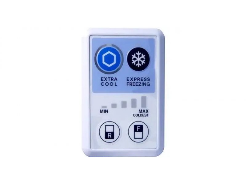 Sharp SJXE59PMWH сенсорная панель управления — Extra Cool, Express Freezing, регулировка температуры