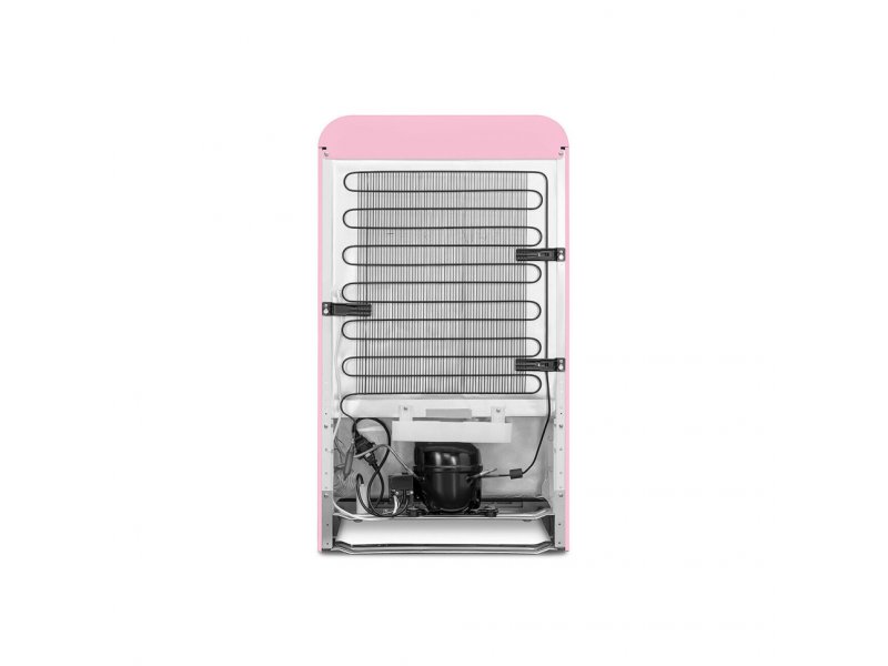 Smeg FAB10RPK6 — вид сзади, компрессор и система охлаждения