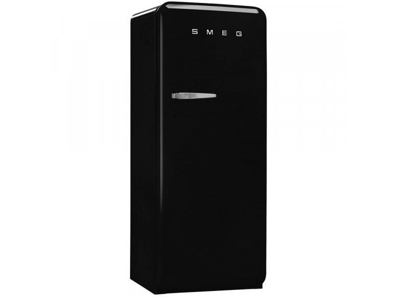 Smeg FAB28RBL6 боковая панель чёрный глянцевый корпус и хромированная ручка