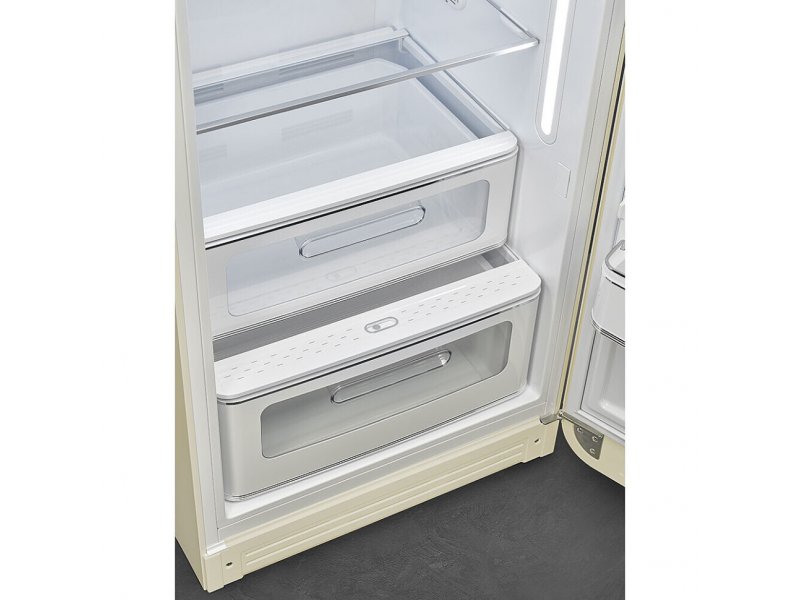 Smeg FAB28RCR6 хромированная ручка деталь дизайн серия FAB кремовый