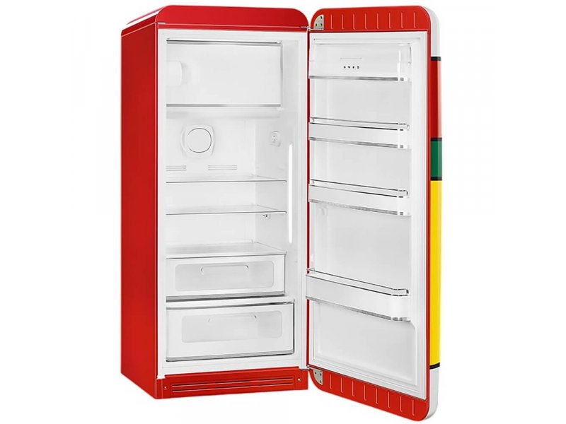 Smeg FAB28RDMC6 иллюстрированный паттерн на корпусе разноцветное исполнение