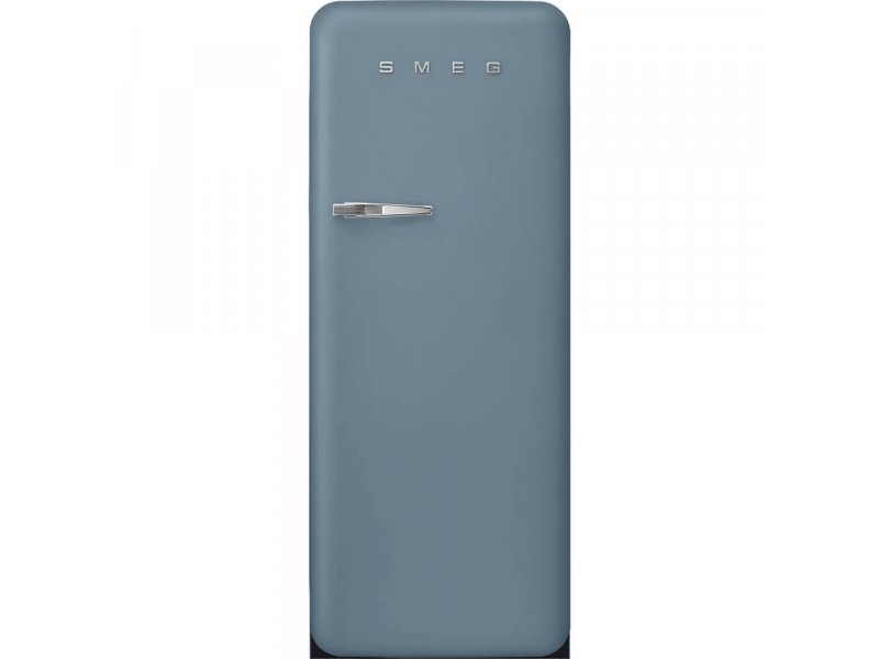 Smeg FAB28RDSB6 синий однокамерный холодильник ретро-дизайн 270 л вид спереди