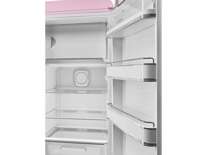 Smeg FAB28RPK6 — морозильный отсек сверху 26 литров, капельная разморозка