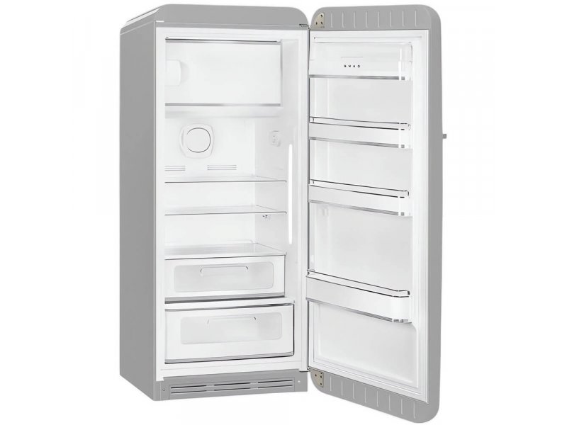 Smeg FAB28RSV6 открытая холодильная камера три стеклянные полки системы Multi Air Flow