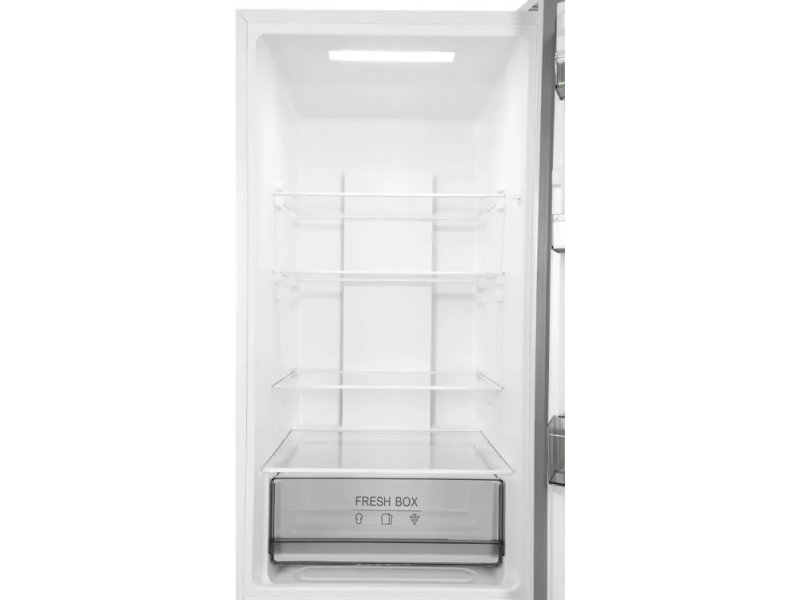 SunWind SCC356 — открытая холодильная камера с контейнером Fresh Box внизу, вид спереди