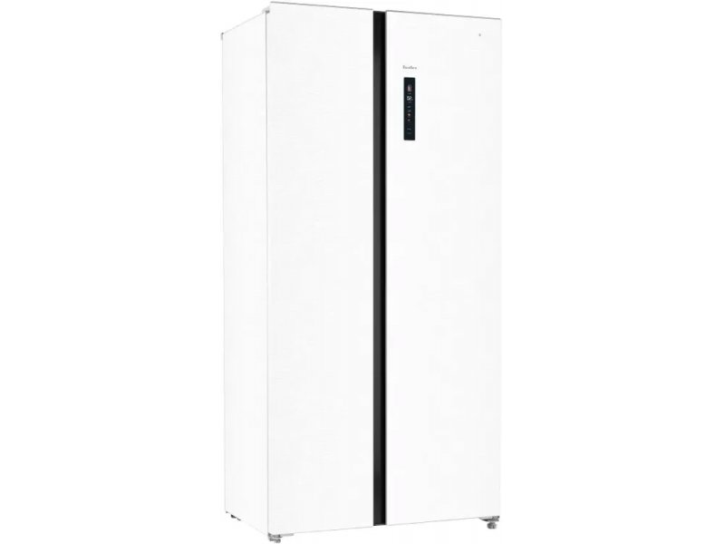 Tesler RSD-537BI боковой профиль — глубина 60 см, стройный силуэт Side-by-Side