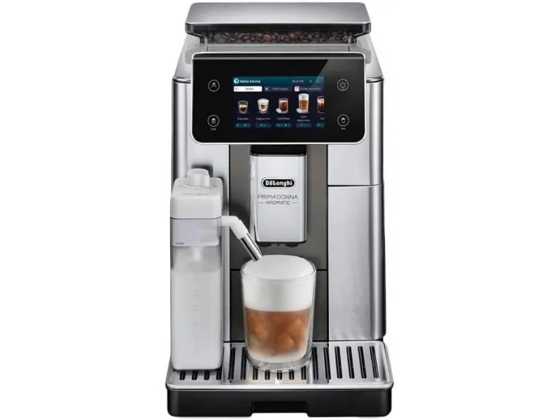 DeLonghi ECAM630.75.TM — автоматическая кофемашина с TFT-дисплеем и сенсорным управлением