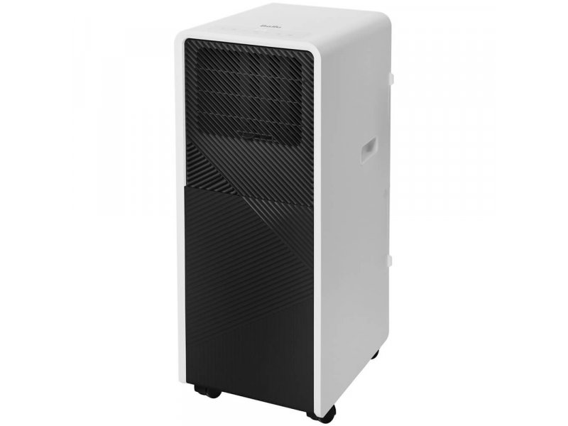 Ballu Stella BPAC-07 EG/N6 вид с трёх четвертей — компактный корпус на колёсиках