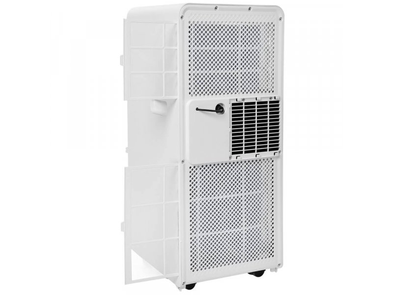 Ballu Stella BPAC-07 EG/N6 открытая боковая дверца — воздушные фильтры и внутренние компоненты