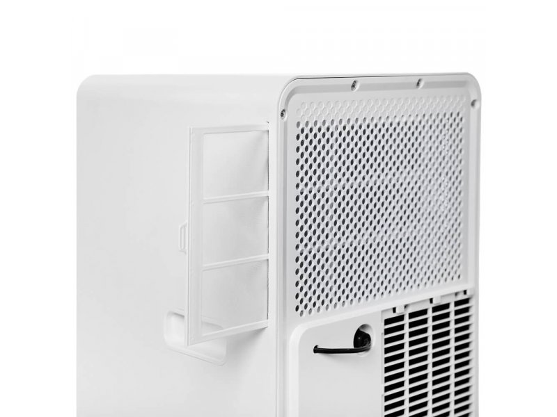 Ballu Stella BPAC-07 EG/N6 компрессорный отсек с радиатором и вентилятором охлаждения